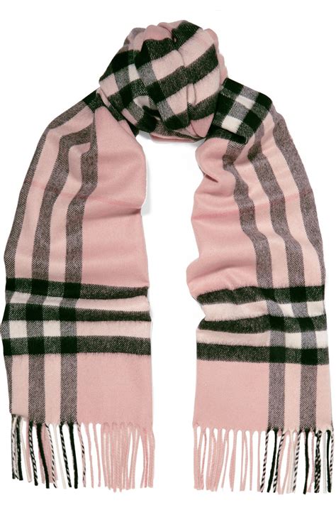 Burberry scarf women pink